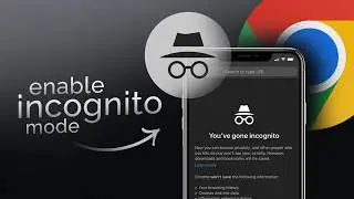 How to Enable Incognito Mode in Google Chrome iPhone (tutorial)