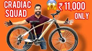 Cradiac SQUAD 29inch 21sp SHIMANO ALTUS dual disk front suspenion cheapest bicycle in india MTB
