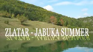 Zlatar lake - Jabuka border crossing drive to Montenegro