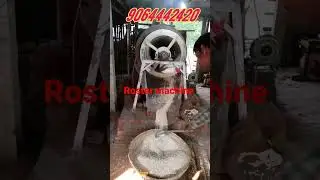 muri Roster machine. automatic Muri bhaja machine.muri making machine.muri mill