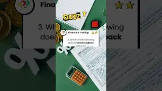 Intermediate Finance & Trading Quiz Part 5 | Daily Brain Gym | QuizCheckDaily #braingym