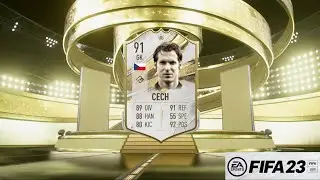 ICON CECH REVIEW | 91 PRIME ICON PETR CECH PLAYER REVIEW | FIFA 23 ULTIMATE TEAM