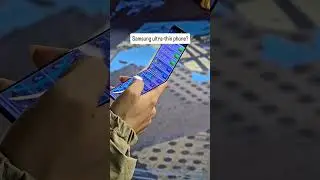 Samsung Concept Mobile Phone Ultra thin #yt #ytshorts #ytshort #smartphone #samsung #ultra