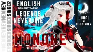 【Monone EN Demo】Legends Never Die【DiffSinger AI cover】RELEASE