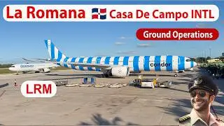 Кондор и Откройте для себя. Airbus A330 в международном аэропорту Ла-Романа Каса-де-Кампо 🇩🇴 Перр...