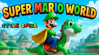 Super Mario World em Estilo SMB1: O Desafio Retro Começa!
