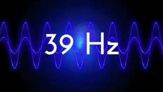 39 Hz clean sine wave BASS TEST TONE frequency