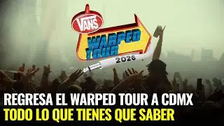 M&eacute;xico entr&oacute; al mapa del Warped Tour otra vez&hellip; y ahora s&iacute; es en serio