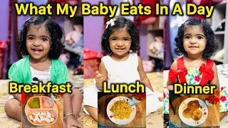 What my 20 Months old baby Eats In A Day | Taahira Recipe | South Indian Mom | Preparation and Tips 