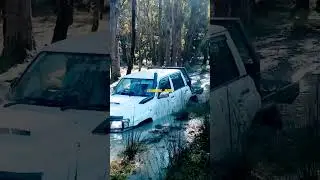 CHOPPED GU PATROL 3LT puddle splashing