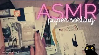 ASMR Paper Sorting ▪︎ Opening Envelopes ▪︎ Paper Shuffling ▪︎  Page Turning ▪︎ No Talking
