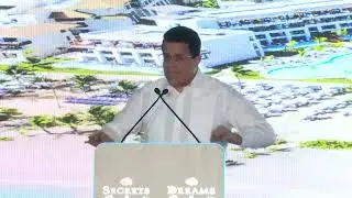 Inauguran en RD hoteles Dreams y Secrets Playa Esmeralda, invierten RD$23 mil millones
