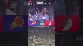 The Suns going crazy to NBA YoungBoy instead of warming up. They won by 30 😂