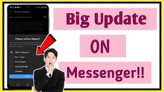 New Update On Messenger 2022। Active Status Customize। M TECH BD9