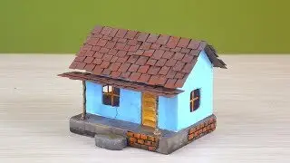 wow! making a beautiful old house from clay
