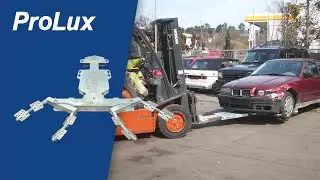 ProLux Stapler-Hubbrille - Fahrunf&auml;hige Pkw mit dem Gabelstapler versetzen