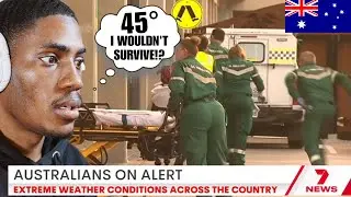 American Reacts to Extreme Weather Across Australia With Catastrophic Fires