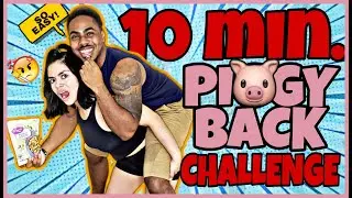 Lift and Carry: COUPLES PIGGYBACK CHALLENGE **SHE ALMOST COLLAPSED**😭😵| Drea And Yvad