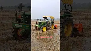 Tractor chalaya dhan ka khet pe🚜😍 | mini vlog #tractor #nishudaswal #minivlog #farming #vlog #shorts