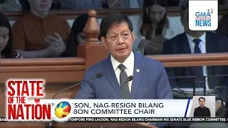 Sen. Lacson resigns as Blue Ribbon Committee Chair | SONA