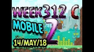 Angry Birds Friends Tournament Level 2 Week 312-C  MOBILE Highscore POWER-UP walkthrough