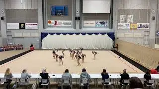 SyysCup Hyvinkää 6.11.2021 - 7.11.2021,   10-12.  Välineohjelma,   Gloria Vega 🥇,   Pisteet 17 350