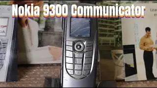 Rare QWERTY phone pocket pc Nokia 9300 Communicator. Quick functioning test