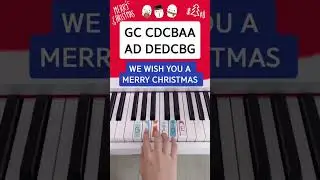 We Wish You A Merry Christmas (Piano Tutorial) #wewishyouamerrychristmas #christmaspianomusic