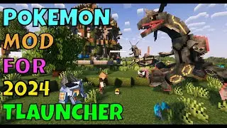 Как установить мод Pokemon в Tlauncher 1.20.4 || Мод Pixelmon для Tlauncher Minecraft (2024)
