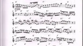 Luca Rizzo plays Back to my home town -Sonny Stitt Transcription (Eb)