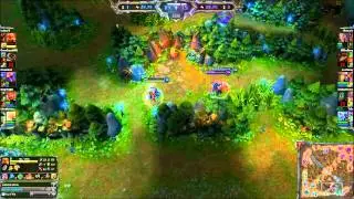 Lux keeps Lee Sin alive