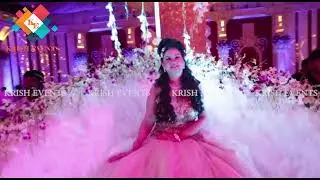 LED Apsara Dancers With Bride Entry by Krish Events