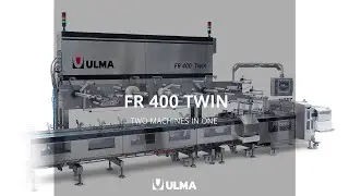 FR 400 TWIN: a new compact high-output horizontal wrapper - ULMA Packaging