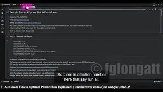 ⚡ AC Power Flow & Optimal Power Flow Explained! | PandaPower case9() in Google Colab🚀