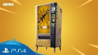 Fortnite Battle Royale | Vending Machine Trailer | PS4