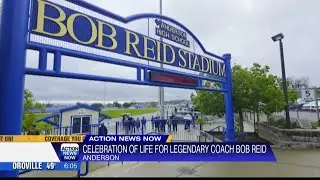 Anderson community celebrates life of coach Bob Reid