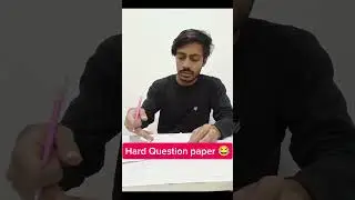 Question paper dekh kr fat gyi 😎 || Comedy || Funny || SherghatiProfile ||