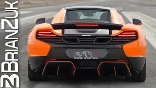 McLaren 650S with Akrapovic Exhaust Accelerations