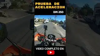 ITALIKA DM 250 / PRUEBA DE ACELERACION.💥💥💥👌