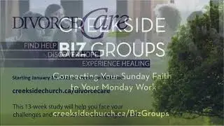 Creekside Online 9:45a - January 18, 2026