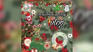 Christmas party vlog ( with indian tadka)😃🐶😛