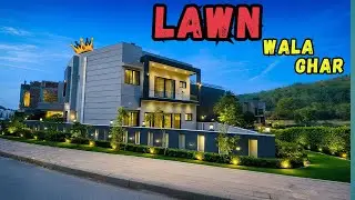 12 Marla LAWN House | LUXURY House | 12 Marla Designer House For Sale |  Bahria Town Rawalpindi
