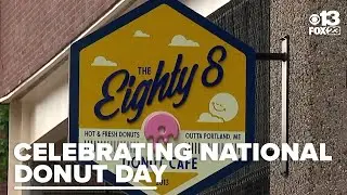 Celebrating National Donut Day with Eighty 8 Donuts