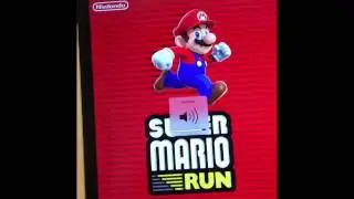 Super Mario Run Demo at Apple Store!!
