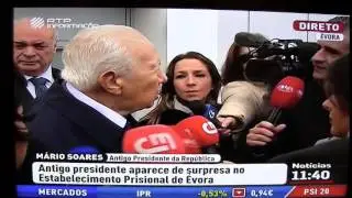 MÁRIO SOARES VISITOU JOSÉ SÓCRATES NA PRISÃO EM ÉVORA