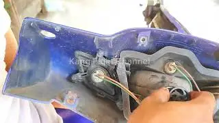 Pemasangan LED Mini Projie M8 di motor| Karisma 125
