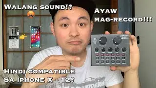 How to Setup your V8 soundcard to Iphone with lightning port.(Basta...)
