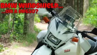 I put a BMW f650gs Dakar Windshield on a Suzuki DR650?