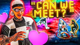 I PUT MY FRIENDS ON A BLIND EDATE BUT WITH ME! (THIRSTY REACTIONS) NBA 2K20