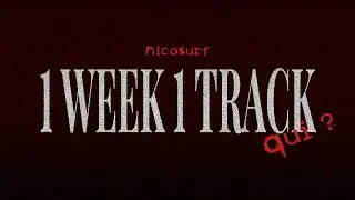 @nicosurf51  - QUI ? (Visualizer) 1WEEK1TRACK [Prod.Binsky]